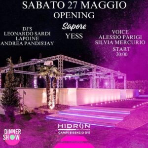 Inaugurazione Sabato Hidron