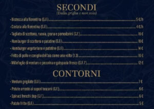 Secondi e contorni